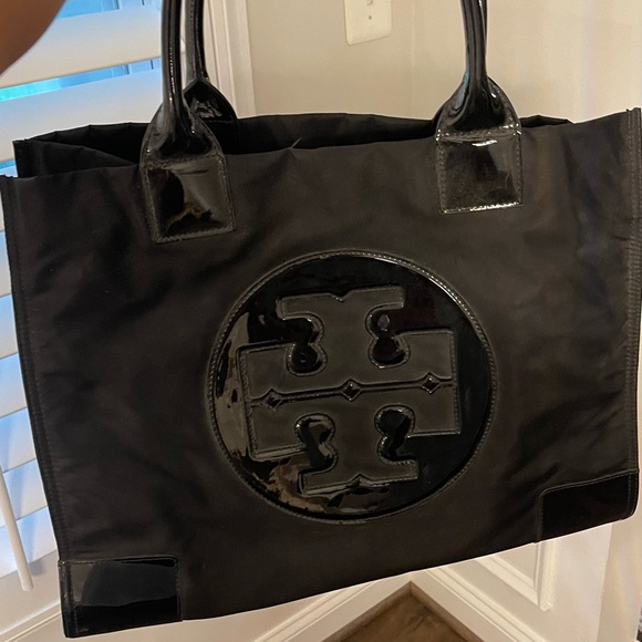 Tory Burch Nylon and Parent Leader Ella Tote Bag - Picture 3 of 7